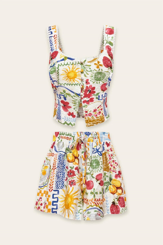 FP12658 SHORTS SUMMER PICNIC